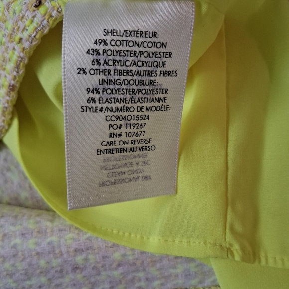 Alice + Olivia Clyde Sequined Tweed Mini Dress Size 6 NWT - Picture 5 of 13